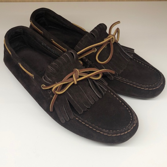 🍒HPx1🍒Men’s Ralph Lauren Suede driver - Picture 3 of 6